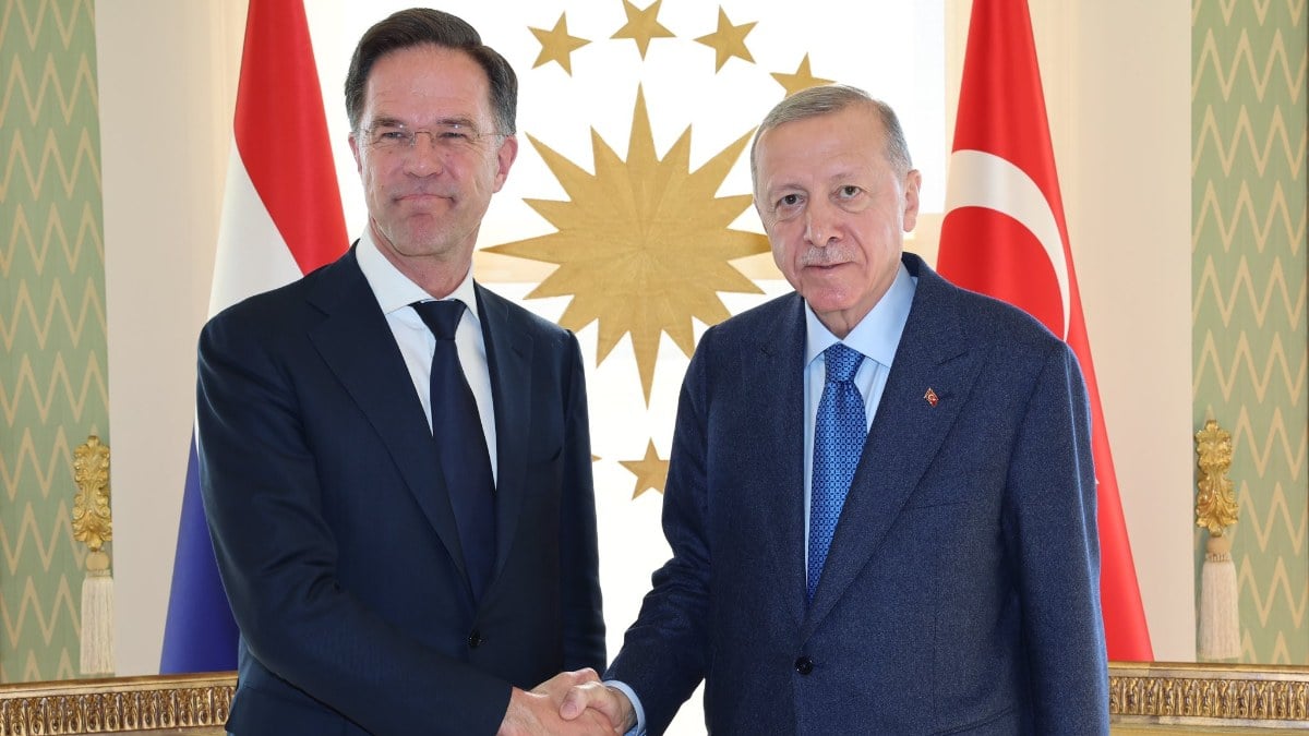 Cumhurbaşkanı Erdoğan, Rutte’yi kabul etti