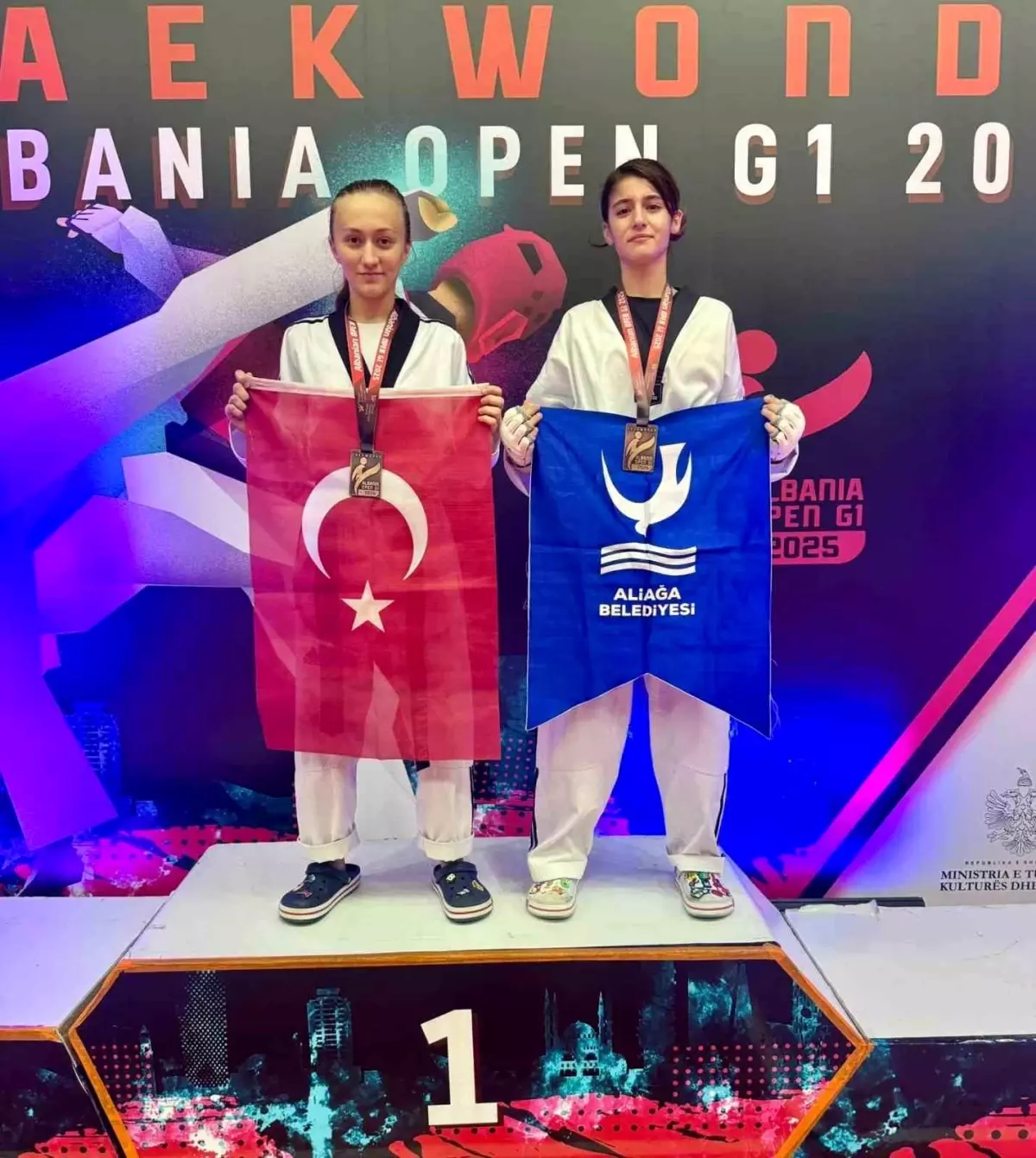 tiran open g1 taekwondo turnuvasinda aliaganin basarisi OCSPmgjC